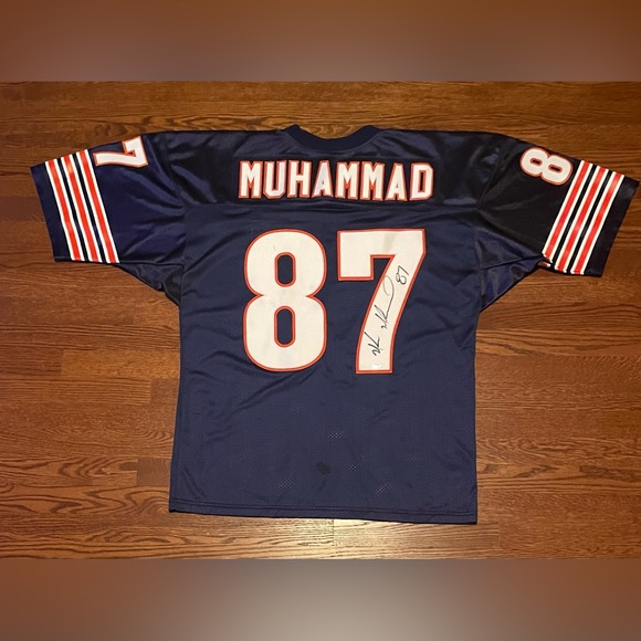 Rare autographed and certified Muhsin Mohammad Chicago Bears jersey. - Picture 3 of 7